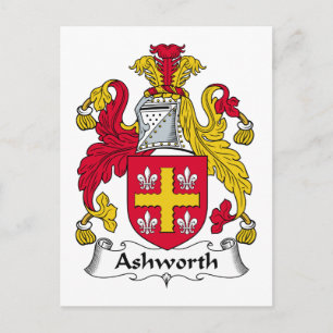 Carte Postale Crest de famille Ashworth