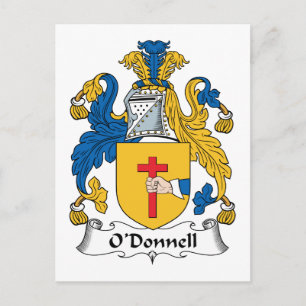 Carte Postale Crest de la famille O'Donnell