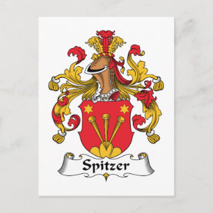 Carte Postale Crest de la famille Spitzer