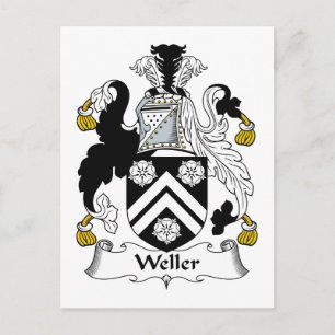 Carte Postale Crest de la famille Weller