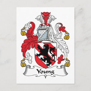 Carte Postale Crest de la jeune famille