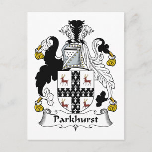 Carte Postale Crête de la famille Parkhurst