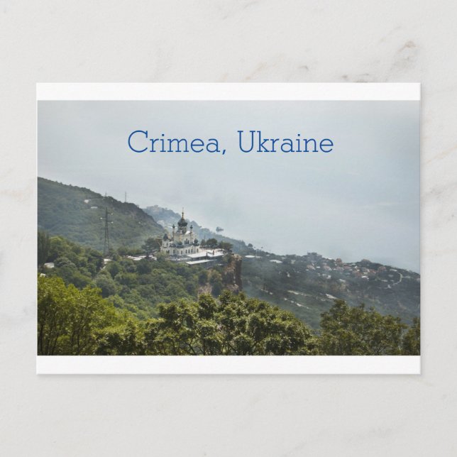 Carte Postale Crimée, Ukraine (Devant)