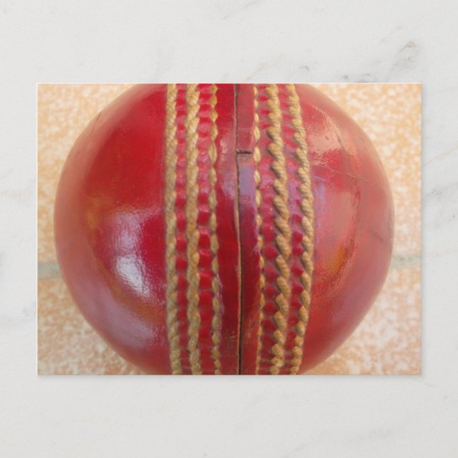 Carte Postale Crimson Stitch Focus : Gros plan du coeur du crick (Devant)