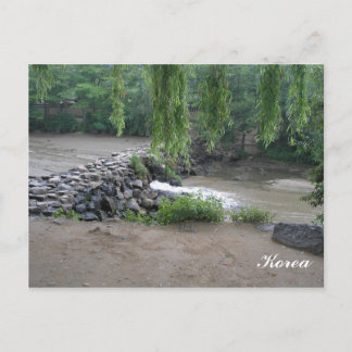 Carte Postale Crique en Corée