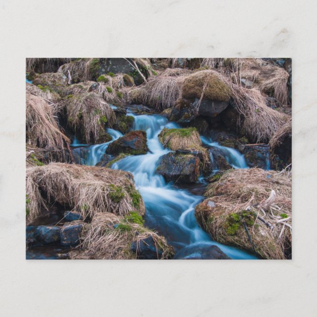 Carte Postale Crique en Islande (Devant)