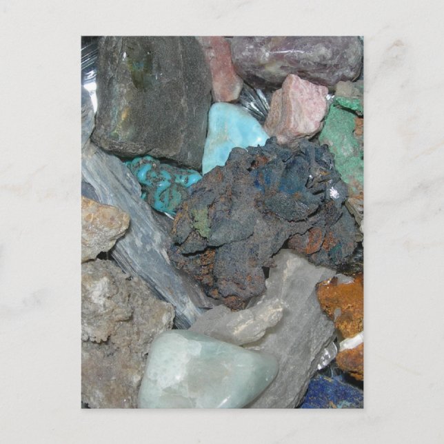 Carte Postale Cristaux (Devant)