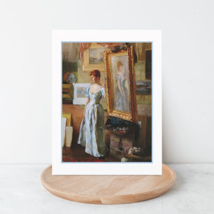 Carte Postale Critique équitable Charles Courtney Curran