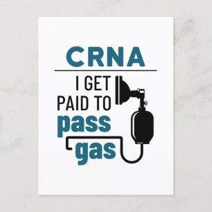 Carte Postale CRNA I est payé pour passer du gaz