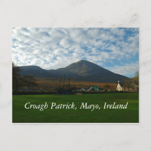 Carte Postale Croagh Patrick, Mayo Irlande