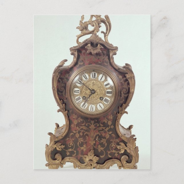 Carte Postale Crochet de boulle horloge par A.Brocot Delettrez (Devant)