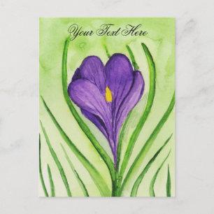 Carte Postale Crocus