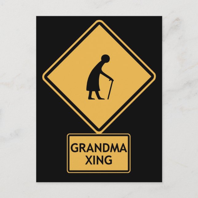 Carte Postale croisement de grand-mère (Devant)