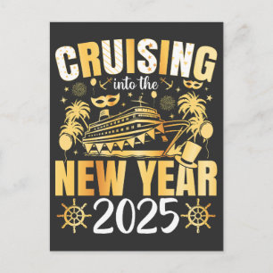 Carte Postale Croisière sur la croisière du Nouvel An 2025