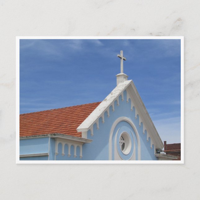 Carte Postale croix bleue punta (Devant)