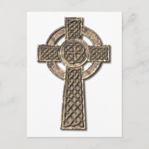 Carte Postale Croix celtique - Pierre