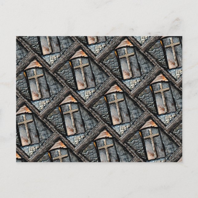 Carte Postale Croix de protection (Devant)