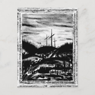 Carte Postale Croix de repos