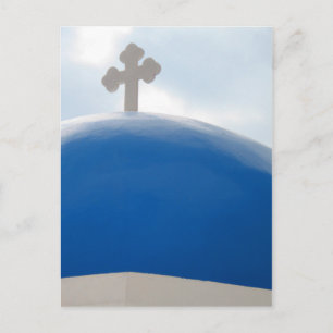 Carte Postale Croix de Santorin dans le soleil de l'après-midi