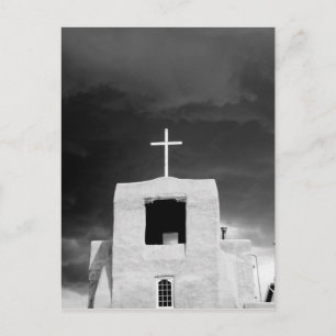 Carte Postale Croix sur la plus ancienne église, San Miguel, San