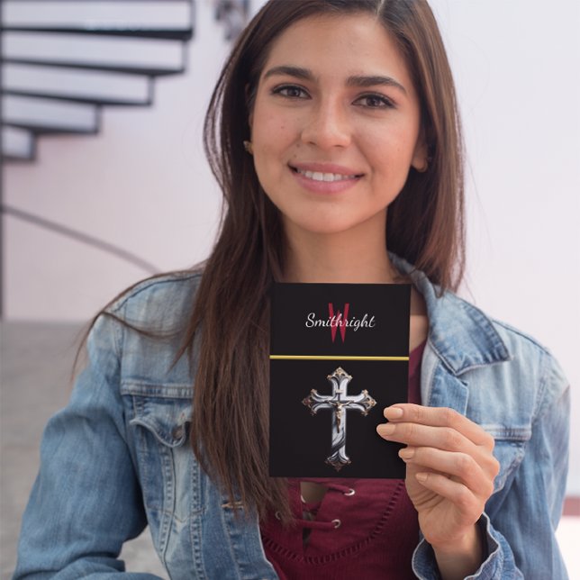 Carte Postale Croix visuelle élégante et captivante (Créateur téléchargé)