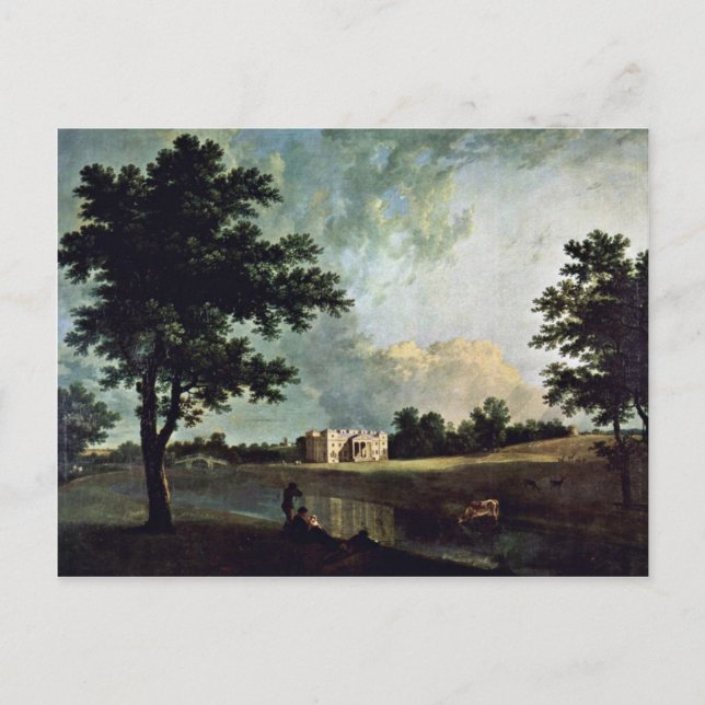 Carte Postale Croome Court dans le Worcestershire par Richard Wi (Devant)