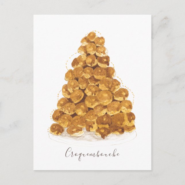 Carte Postale Croquembouche (Devant)