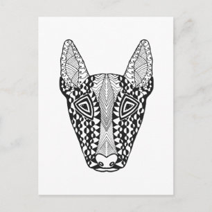 Carte Postale Croquis Bull Terrier