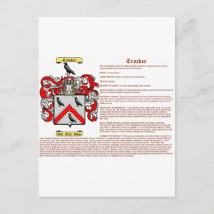 Carte Postale croquker (signifiant)