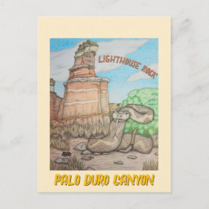 Carte Postale Crotale de Lighthouse Rock
