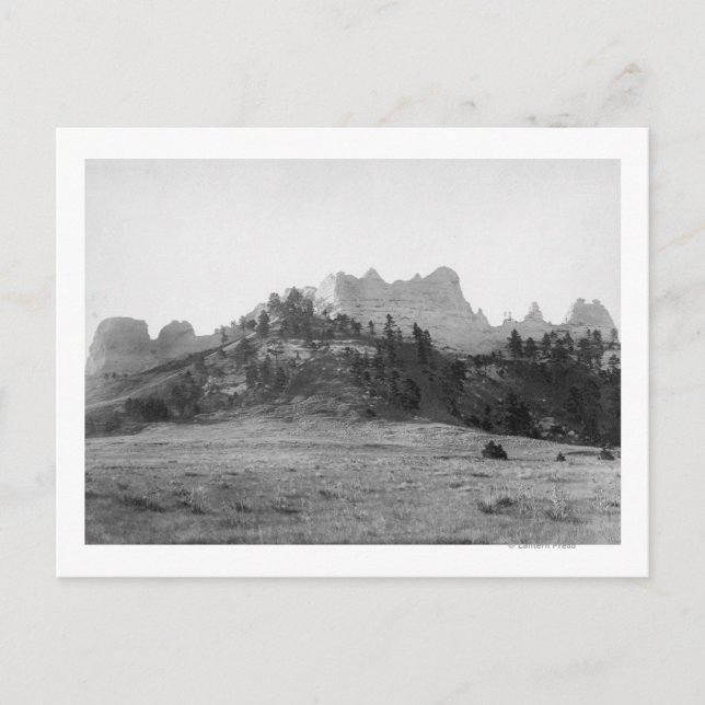 Carte Postale Crow Butte près de Ft. Robinson (Devant)