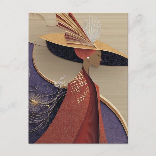 CARTE POSTALE CROWN ELEGANCE #4 (Devant)