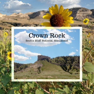 Carte Postale Crown Rock, monument national de Scotts Bluff, NE