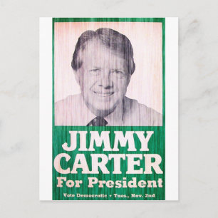 Carte Postale Cru de Jimmy Carter