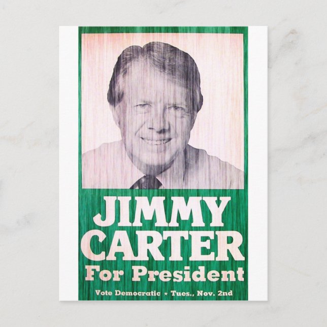 Carte Postale Cru de Jimmy Carter (Devant)