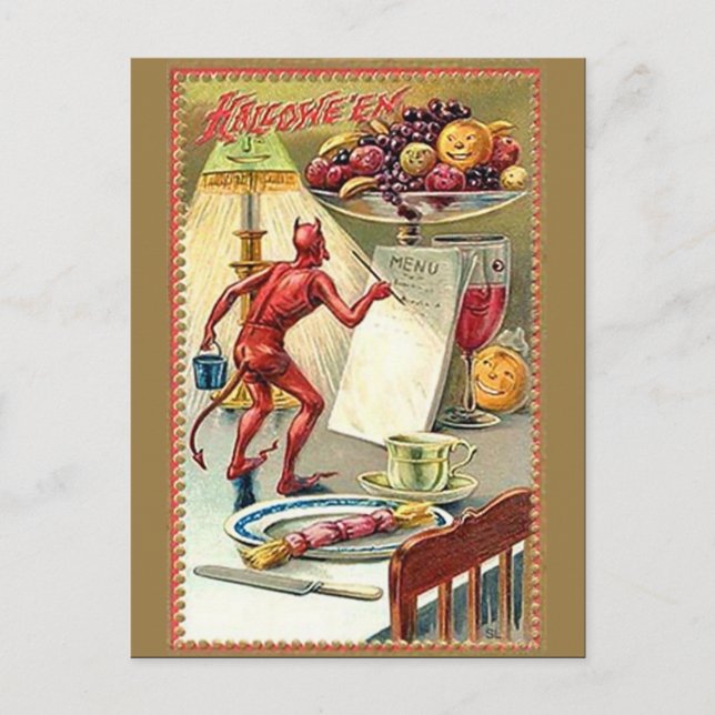 Carte Postale Cru Halloween de KRW (Devant)