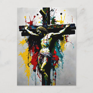 Carte Postale Crucifixion de Jésus Christ
