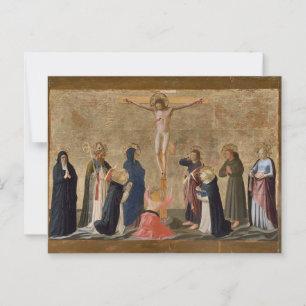 Carte Postale Crucifixion de Jésus par Fra Angelico