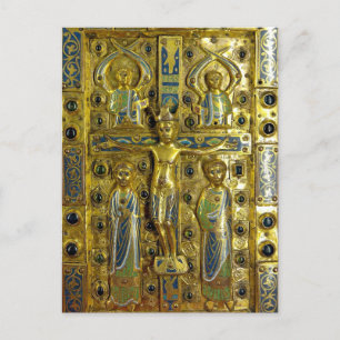 Carte Postale Crucifixion du Christ, Limoges, 13ème siècle
