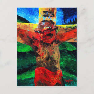 Carte Postale Crucifixion - il est terminé 2009