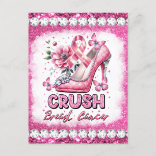 Carte Postale Crush cancer du sein de la conscience mois surviva