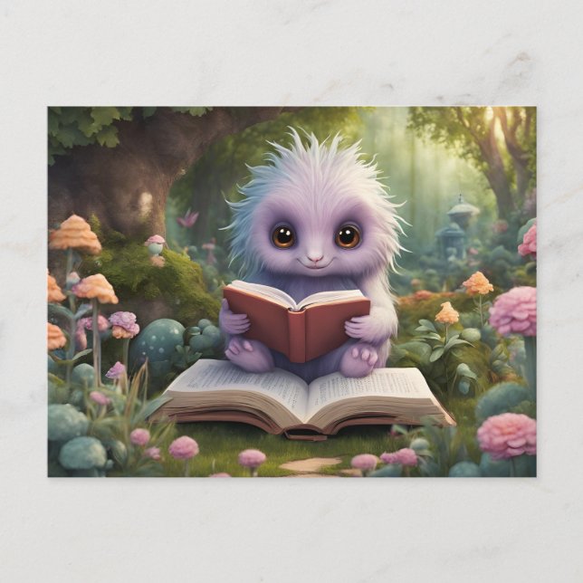 Carte postale Cryptid mignonne (Devant)