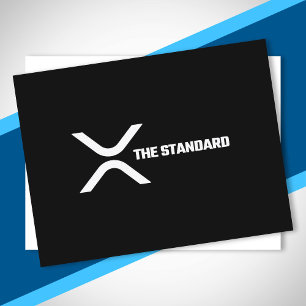 Carte Postale Cryptomonnaie de mème XRP Crypto Le devis standard