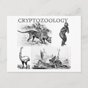 Carte Postale cryptozoology postcard