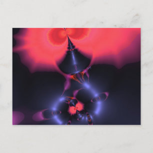Carte Postale Crystal Ghost - Saumon & Indigo Surprise Embrasser
