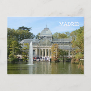 Carte Postale Crystal Palace, Madrid
