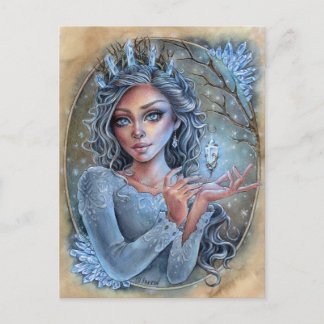 Carte Postale Crystal Postcard Imaginaire Enchantress Magie