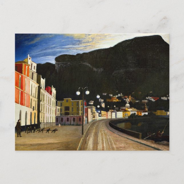 Carte Postale Csontvary - Pêche à Castellammare (Devant)