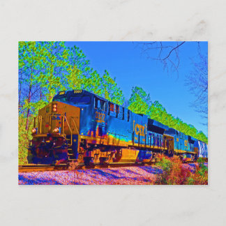 Carte Postale CSX à Gautier Mississippi