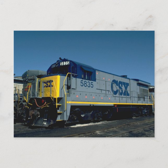 CARTE POSTALE CSX GE B36-7 (Devant)